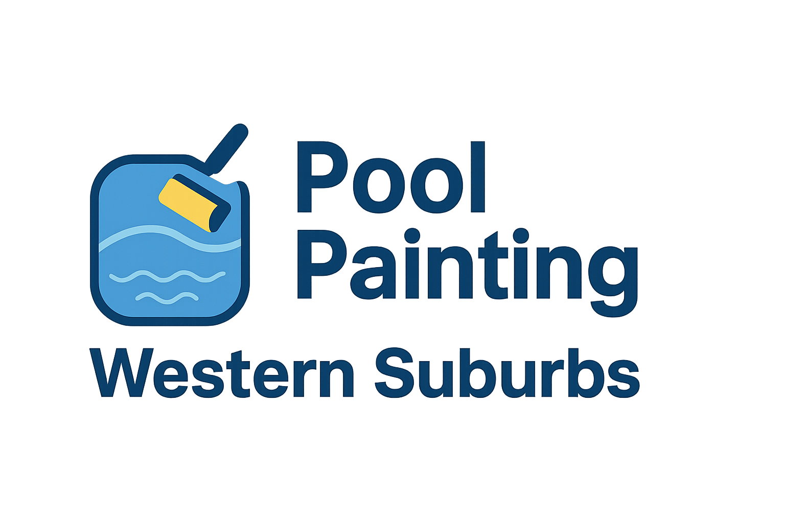 Pool Painting Western Suburbs Logo