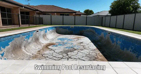 Swimming Pool Resurfacing Melbourne before and after